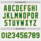Custom White (Kelly Green Gold Pinstripe) Kelly Green-Gold Authentic Baseball Jersey