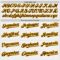 Custom White (Brown Gold Pinstripe) Brown-Gold Authentic Baseball Jersey
