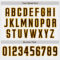 Custom White (Brown Gold Pinstripe) Brown-Gold Authentic Baseball Jersey
