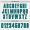 Custom White Teal-Black Authentic Baseball Jersey