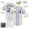 Custom White Old Gold-Royal Authentic Baseball Jersey