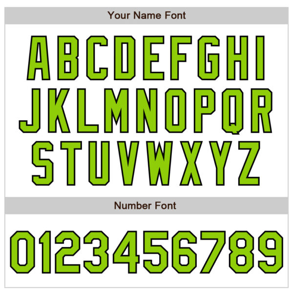 Custom White Neon Green-Black Authentic Baseball Jersey
