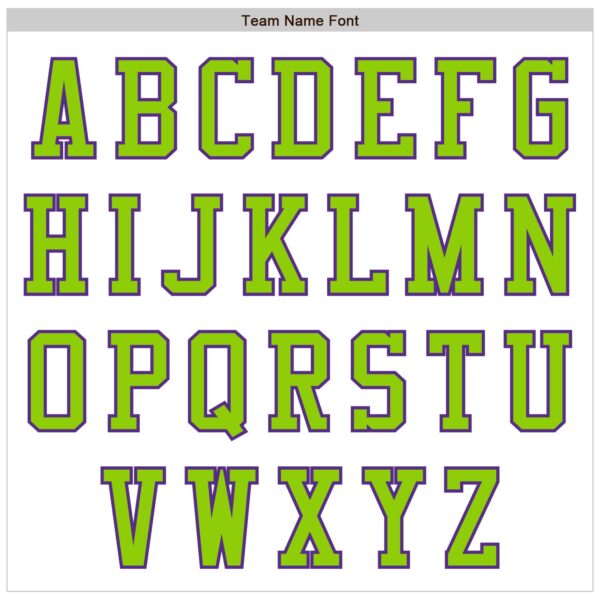Custom White Neon Green-Purple Authentic Baseball Jersey