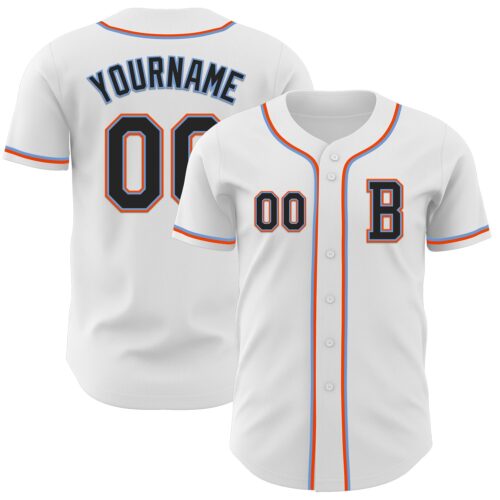 White2180_7881d3f6-7a65-46b2-aa96-5882fa31fc74 Custom White Black Powder Blue-Orange Authentic Baseball Jersey
