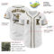 Custom White Black-Old Gold Authentic Baseball Jersey