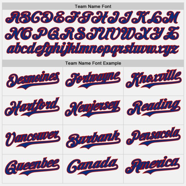 Custom White Red-Royal Authentic Baseball Jersey