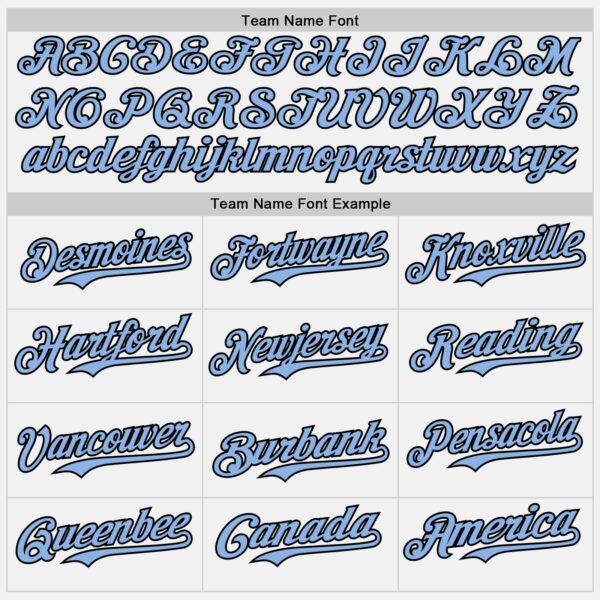 Custom White Light Blue Black-Red Authentic Baseball Jersey