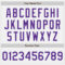 Custom White Purple Authentic Baseball Jersey