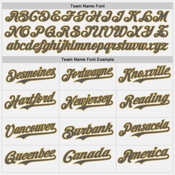 Custom White Steel Gray-Old Gold Authentic Baseball Jersey