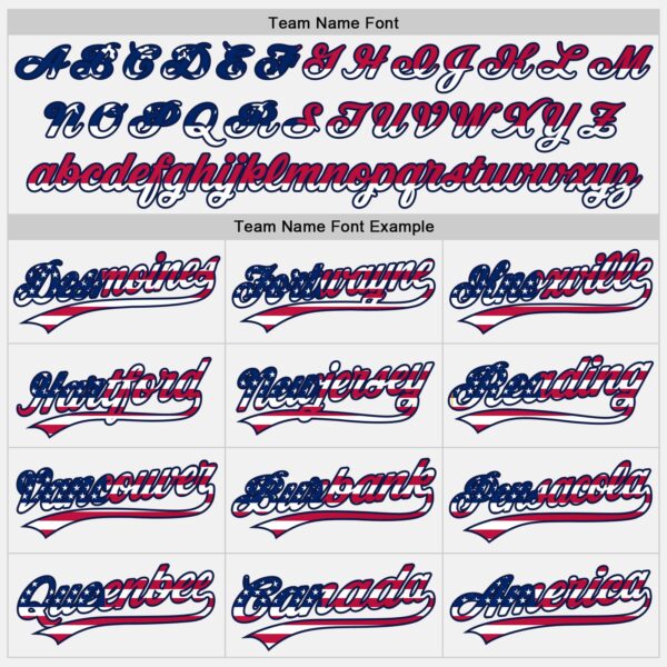 Custom White USA Flag-Navy Authentic Baseball Jersey