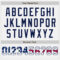 Custom White USA Flag-Navy Authentic Baseball Jersey