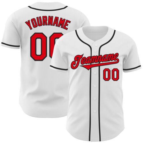 White2330_1daa96f9-385e-4104-8e9a-324388a5c551 Custom White Fire Red-Black Authentic Baseball Jersey