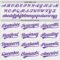 Custom White Purple-Red Authentic Baseball Jersey