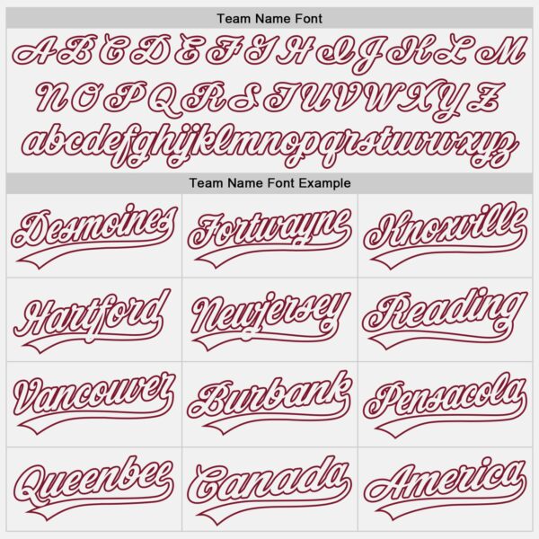 Custom White Crimson Authentic Baseball Jersey