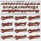 Custom White Red-Kelly Green Authentic Baseball Jersey
