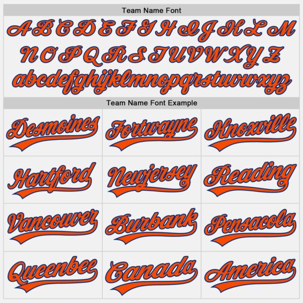 Custom White Orange-Royal Authentic Baseball Jersey