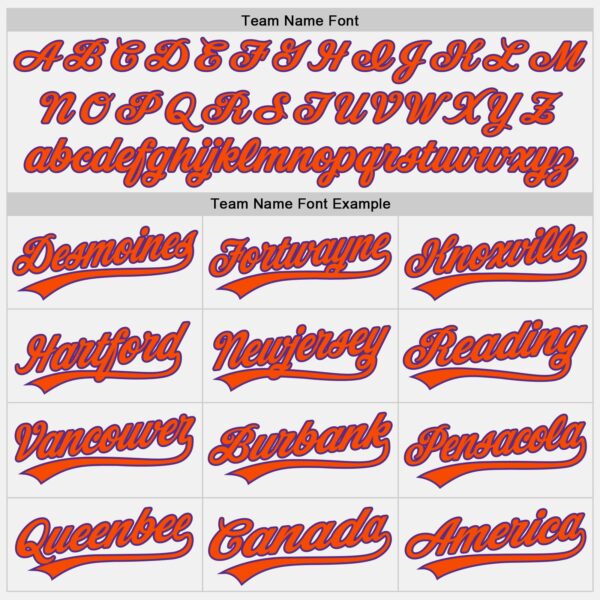 Custom White Orange-Purple Authentic Baseball Jersey