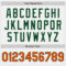 Custom White Orange-Green Authentic Baseball Jersey