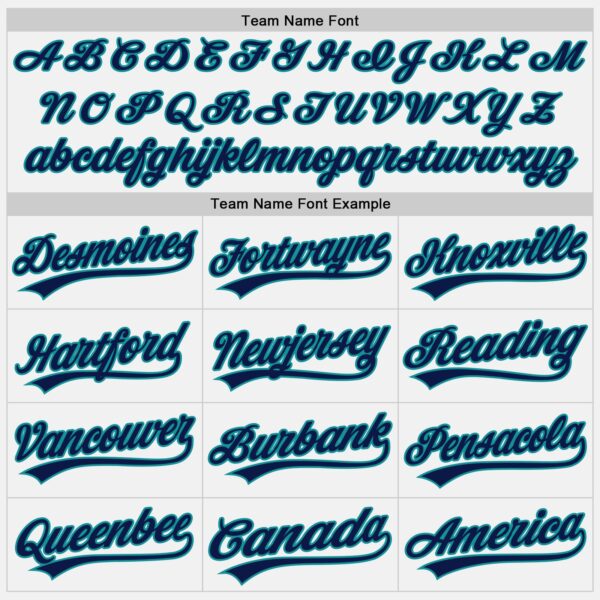 Custom White Navy-Teal Authentic Baseball Jersey