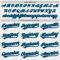 Custom White Navy-Teal Authentic Baseball Jersey