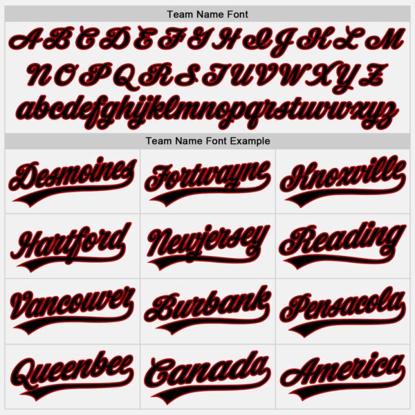 Custom White Black-Red Authentic Baseball Jersey
