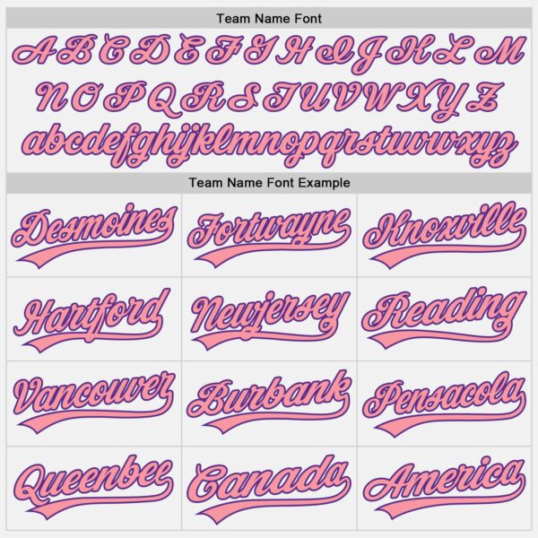 Custom White Medium Pink-Purple Authentic Baseball Jersey