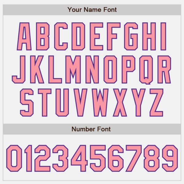 Custom White Medium Pink-Purple Authentic Baseball Jersey