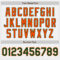 Custom White Green-Orange Authentic Baseball Jersey