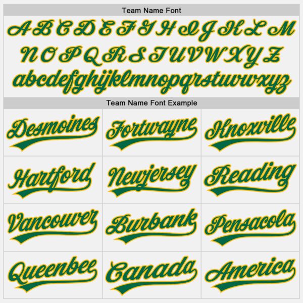 Custom White Kelly Green-Gold Authentic Baseball Jersey