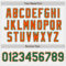 Custom White Kelly Green-Orange Authentic Baseball Jersey