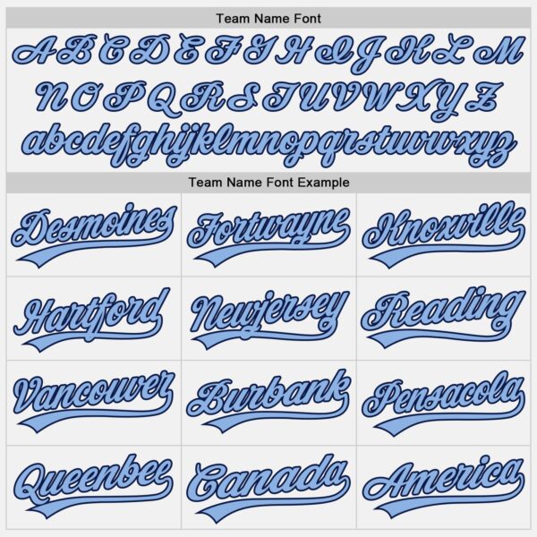 Custom White Light Blue-Navy Authentic Baseball Jersey