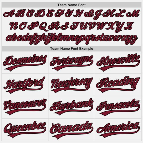 Custom White Crimson-Black Authentic Baseball Jersey