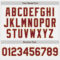 Custom White Crimson-Old Gold Authentic Baseball Jersey