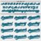 Custom White Teal-Navy Authentic Baseball Jersey