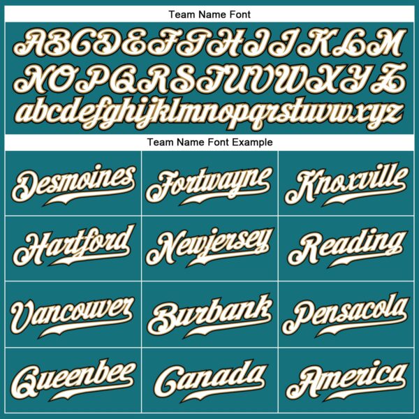 Custom Teal White Pinstripe White-Old Gold Authentic Baseball Jersey