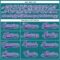 Custom Teal Purple Pinstripe Purple-White Authentic Baseball Jersey