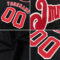 Custom Black White-Purple Authentic Baseball Jersey