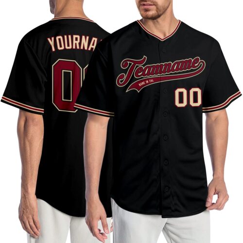 black_0652_17a4d50e-771e-4a9b-b6cf-95b63562905f Custom Black Crimson-City Cream Authentic Baseball Jersey