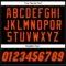 Custom Black Orange-Black Authentic Baseball Jersey