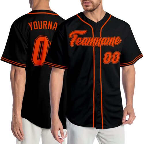 black_0654_b8a84ae7-0f4c-42c6-adb5-add987e5bb53 Custom Black Orange-Black Authentic Baseball Jersey