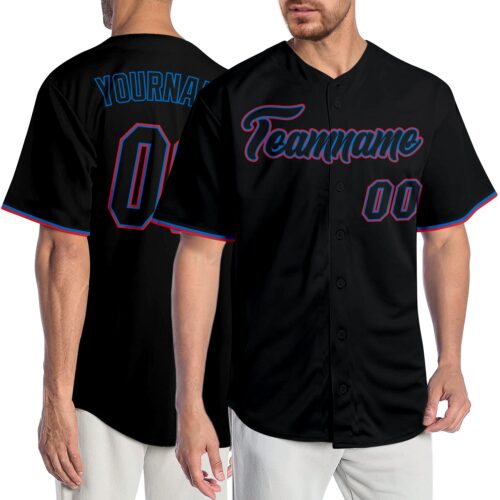 black_0660_21b3e0be-d289-48dd-aecb-c76312a63555 Custom Black Black-Orange Authentic Baseball Jersey