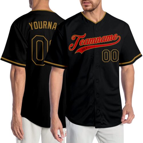black_0685_f52ba0cf-19c3-4cd3-8b52-00d1f358dccb Custom Black Black-Red Authentic Baseball Jersey