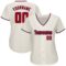 Custom Cream Red-Royal Authentic Baseball Jersey