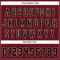 Custom Crimson Black-City Cream Authentic Baseball Jersey