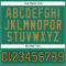 Custom Kelly Green White Pinstripe Old Gold-Black Authentic Baseball Jersey