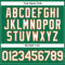 Custom Kelly Green White-Orange Authentic Baseball Jersey