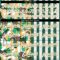 Custom Kelly Green White-Old Gold 3D Pattern Design Zebras And Giraffes Authentic Baseball Jersey