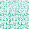 Custom Kelly Green White-Light Blue 3D Pattern Design Breast Cancer Authentic Baseball Jersey