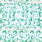 Custom Kelly Green White-Light Blue 3D Pattern Design Breast Cancer Authentic Baseball Jersey