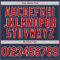 Custom Navy Red-White Authentic Baseball Jersey